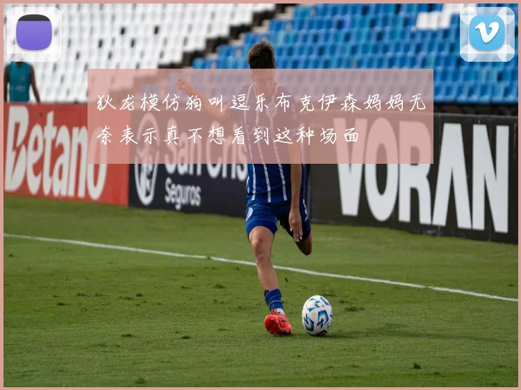 狄龙模仿狗叫逗乐布克伊森妈妈无奈表示真不想看到这种场面