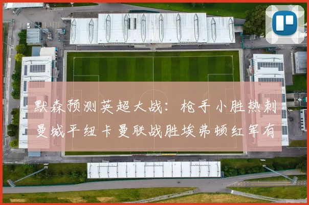 默森预测英超大战：枪手小胜热刺曼城平纽卡曼联战胜埃弗顿红军有望取胜